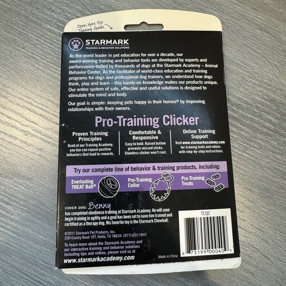 Starmark Pro Training Dog Clicker - Picture 2 of 2